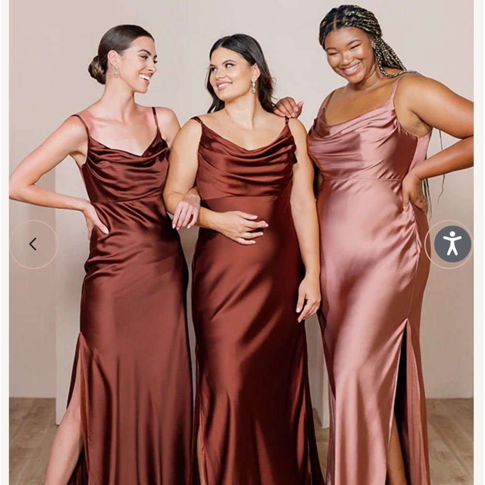 Revelry Skye Satin Dress